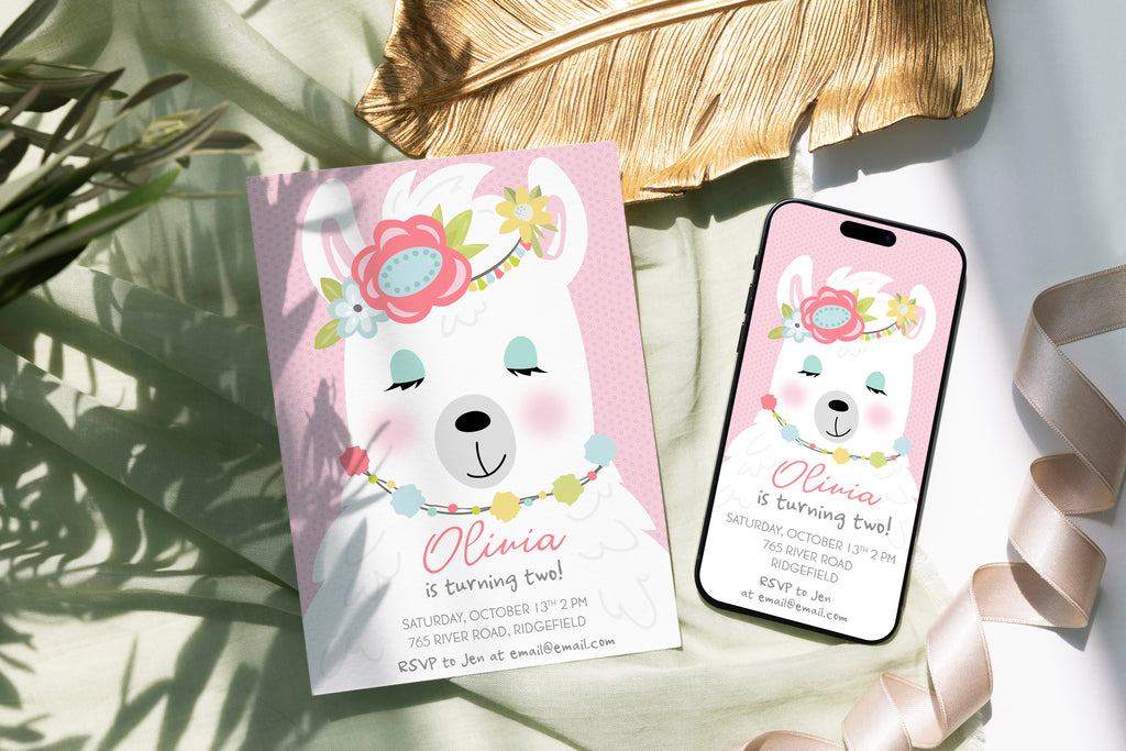 Kids Digital Party Invites