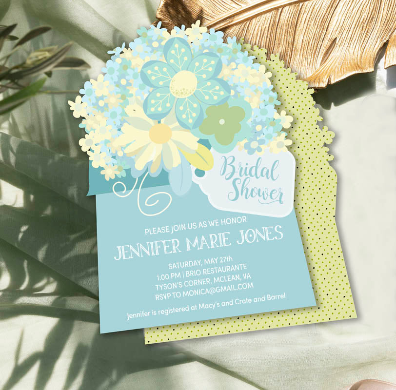 Floral Bridal Shower Invite