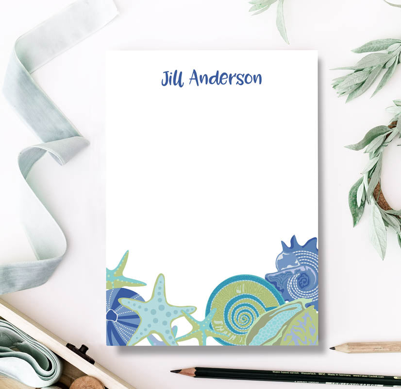 Ocean Blue Notepad