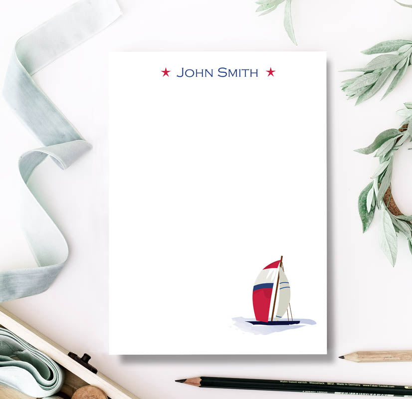 Nautical Sailing Notepad