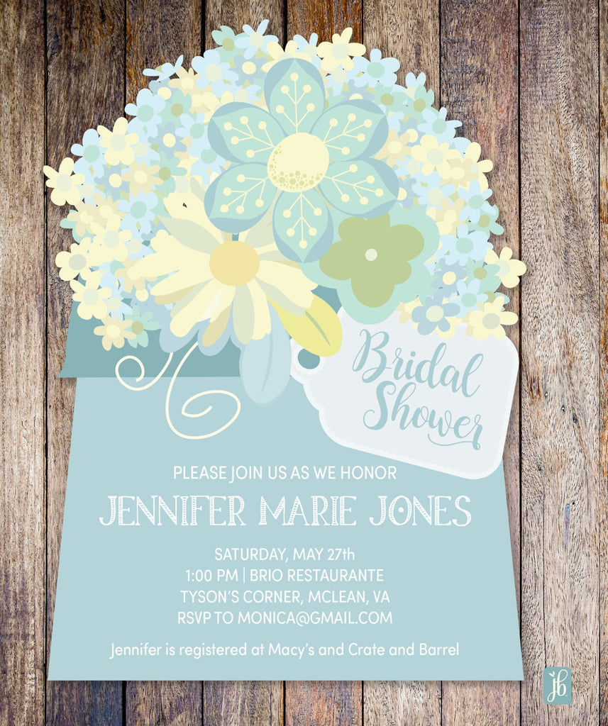 Floral Bridal Shower Invite